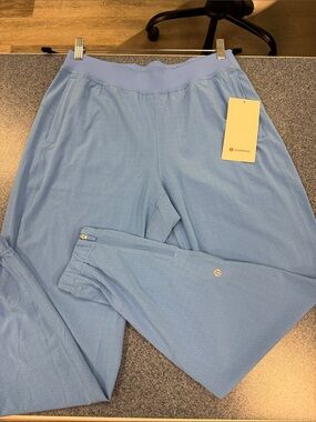 Lululemon Light Blue Perforated Athletic Pants
